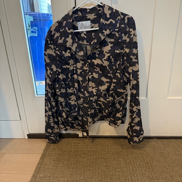 Anatomie Women's Navy, Black and Tan Utility Jacket - Picture 4 of 7